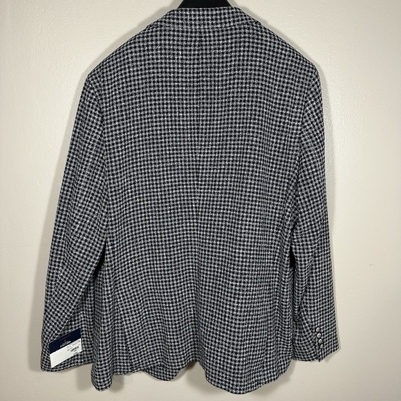 Stafford Men's 46R Houndstooth Seasonal Sport Coat Jacket Classic Fit NWT - Picture 2 of 15